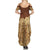 Niue Hiapo Motif Summer Maxi Dress Tapa Classic