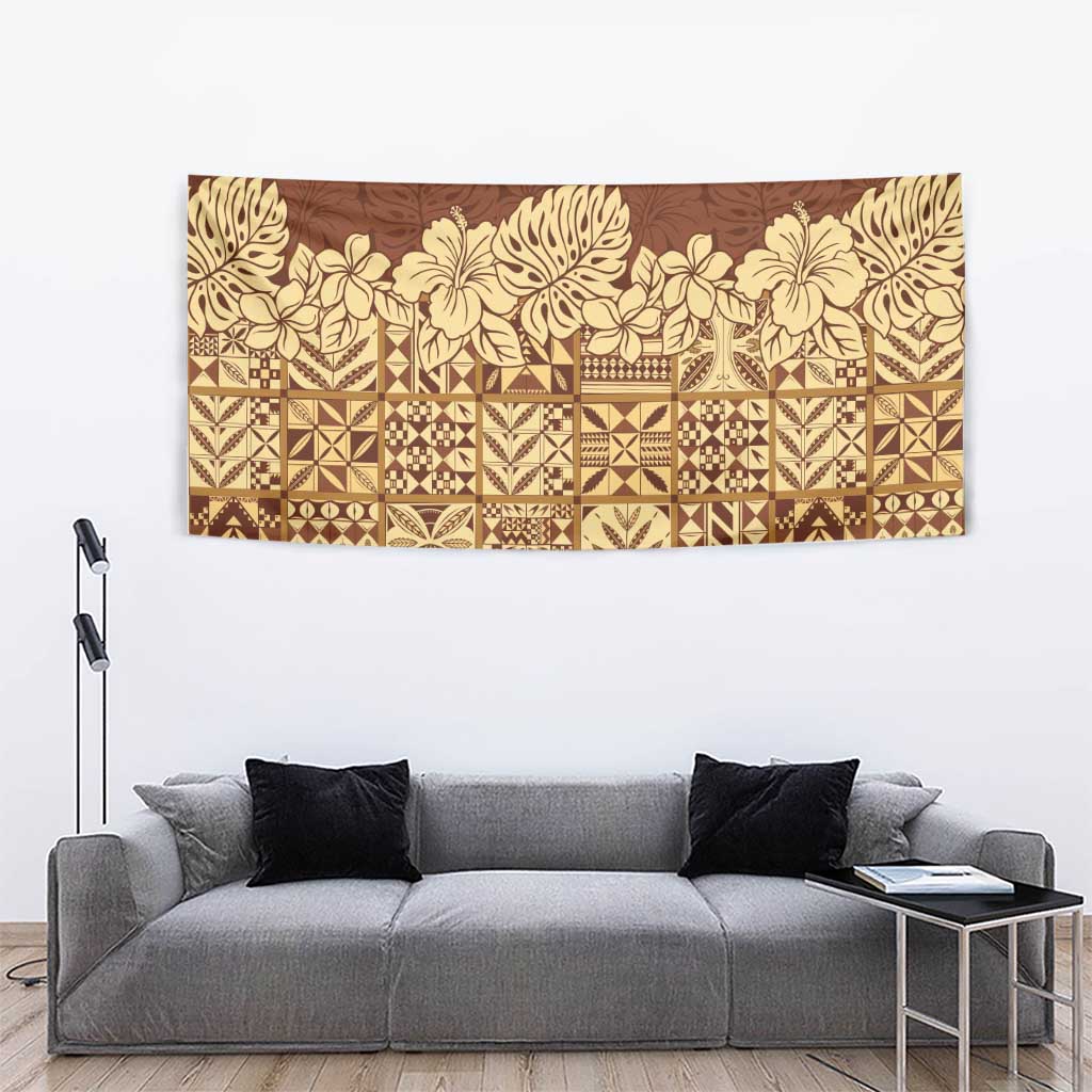 Niue Hiapo Motif Tapestry Tapa Classic