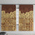 Niue Hiapo Motif Window Curtain Tapa Classic