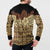 Niue Hiapo Motif Button Sweatshirt Tapa Classic - Black Ver