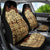 Niue Hiapo Motif Car Seat Cover Tapa Classic - Black Ver