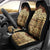 Niue Hiapo Motif Car Seat Cover Tapa Classic - Black Ver