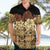 Niue Hiapo Motif Hawaiian Shirt Tapa Classic - Black Ver