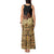 Niue Hiapo Motif Tank Maxi Dress Tapa Classic - Black Ver