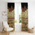 Niue Hiapo Motif Window Curtain Tapa Classic - Black Ver