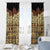 Niue Hiapo Motif Window Curtain Tapa Classic - Black Ver