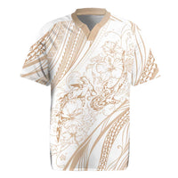 Sharks Couple Dreamy Polynesians Floral Sea Rugby Jersey Hazel - Polynesian Pride