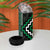 Jade Tukutuku Pattern Aotearoa 4 in 1 Can Cooler Tumbler Niho Taniwha and Puhoro Motifs