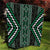 Jade Tukutuku Pattern Aotearoa Quilt Niho Taniwha and Puhoro Motifs