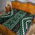 Jade Tukutuku Pattern Aotearoa Quilt Niho Taniwha and Puhoro Motifs