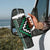 Jade Tukutuku Pattern Aotearoa Tumbler With Handle Niho Taniwha and Puhoro Motifs