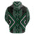 Jade Tukutuku Pattern Aotearoa Zip Hoodie Niho Taniwha and Puhoro Motifs