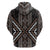 Classic Tukutuku Pattern Aotearoa Hoodie Niho Taniwha and Puhoro Motifs