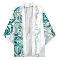 Paua Shell Maori Kimono Koru Kowhaiwhai - Polynesian Pride