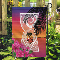 Guam Chamorro Garden Flag Artsy Latte Stone