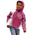 Personalised New Zealand Rugby Kid Hoodie Aotearoa Champions - Pink Version