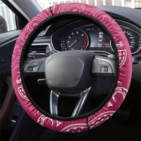New Zealand Rugby Steering Wheel Cover Aotearoa Champions - Pink Version