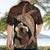 Father's Day Polynesian Pattern Hawaiian Shirt Tropical Humpback Whale