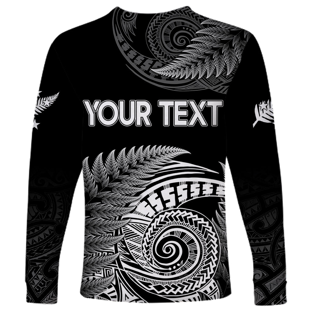 New Zealand Rugby 2023 Long Sleeve Shirt Aotearoa Silver Ferns Champions LT7 - Polynesian Pride