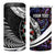 Personalized NZ Darts 4 in 1 Can Cooler Tumbler Paua Shell Maori Koru Whakairo - Purple - Polynesian Pride