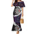 Personalized NZ Darts Mermaid Dress Paua Shell Maori Koru Whakairo - Purple - Polynesian Pride