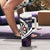 Personalized NZ Darts Tumbler With Handle Paua Shell Maori Koru Whakairo - Purple - Polynesian Pride