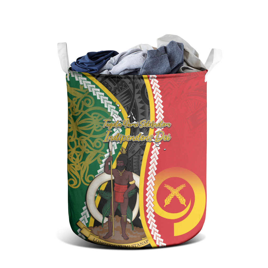Ni-Vanuatu Indipendens Dei Celebretem Laundry Basket Yumi Yumi Yumi