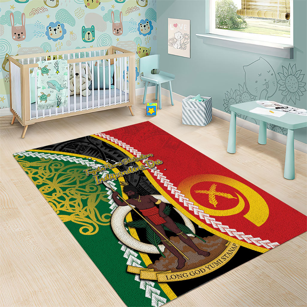 Ni-Vanuatu Indipendens Dei Celebretem Area Rug Yumi Yumi Yumi