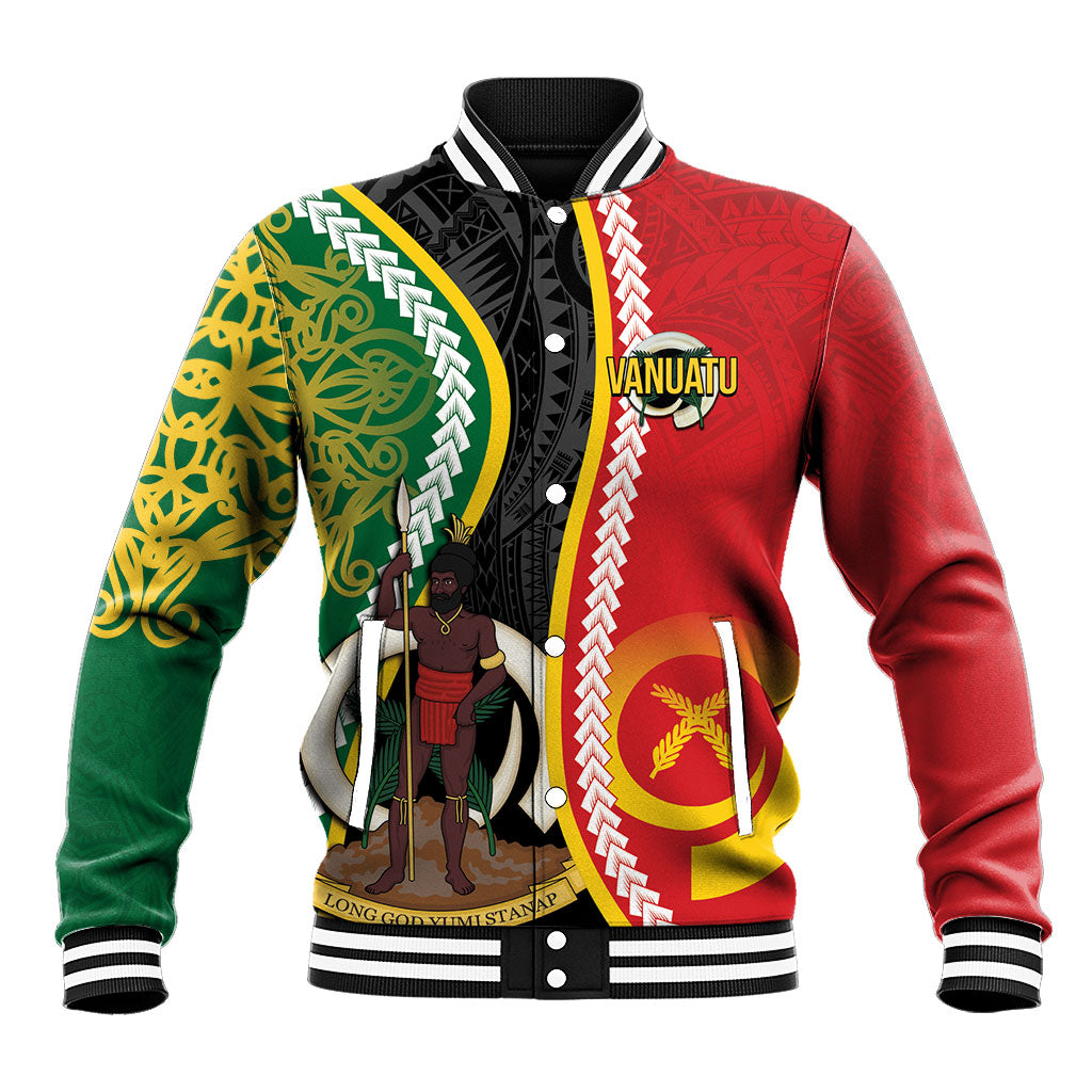 Ni-Vanuatu Indipendens Dei Celebretem Baseball Jacket Yumi Yumi Yumi