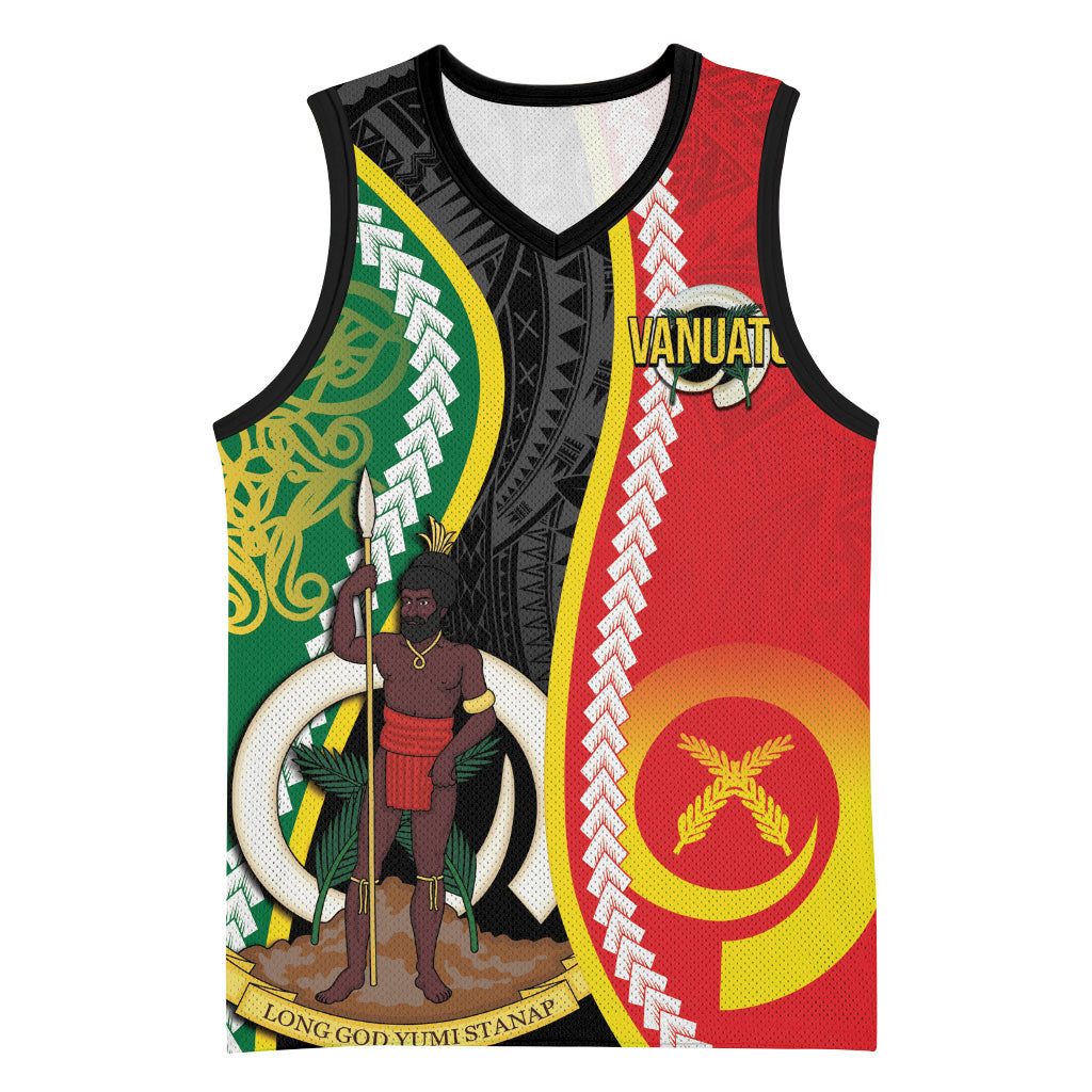 Ni-Vanuatu Indipendens Dei Celebretem Basketball Jersey Yumi Yumi Yumi