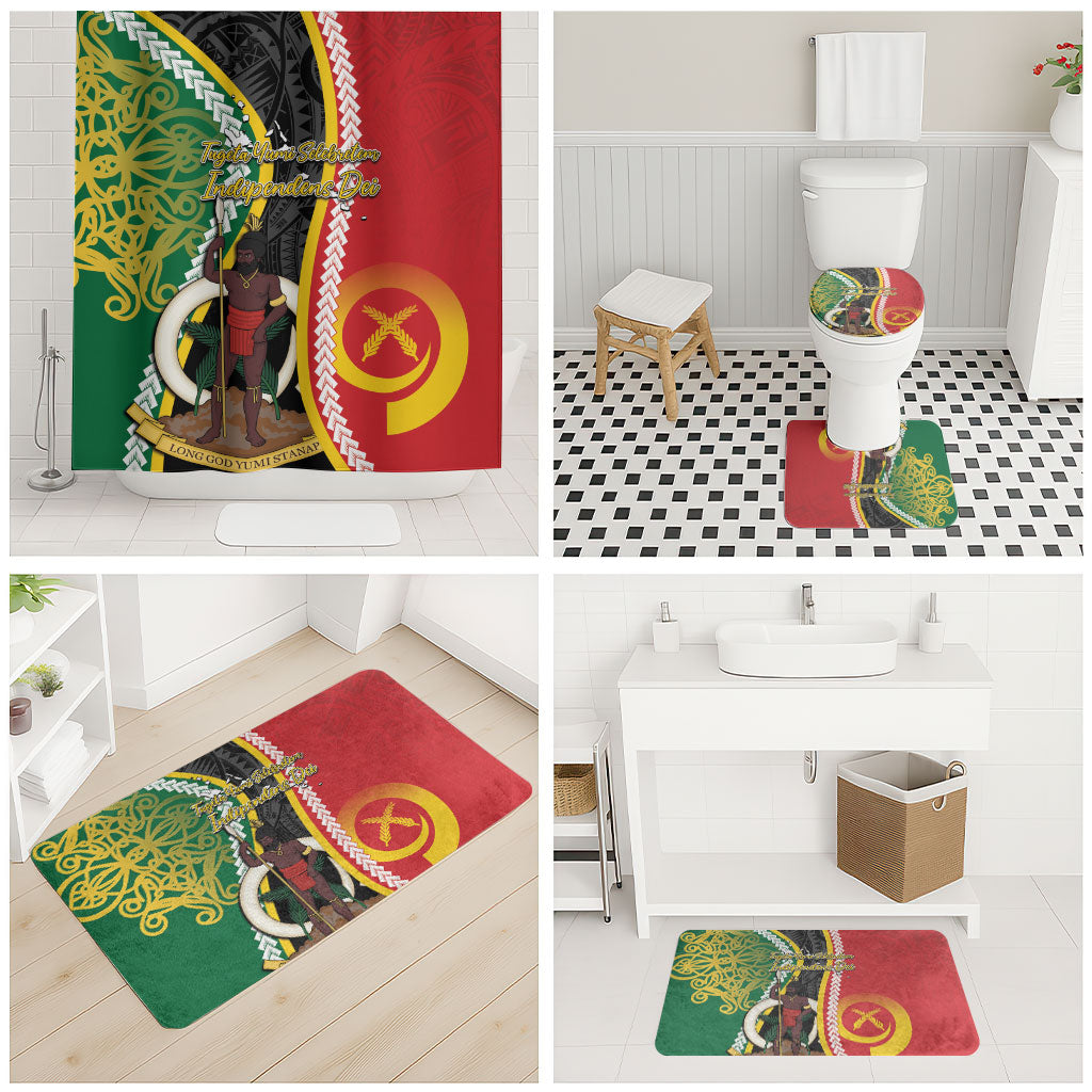 Ni-Vanuatu Indipendens Dei Celebretem Bathroom Set Yumi Yumi Yumi