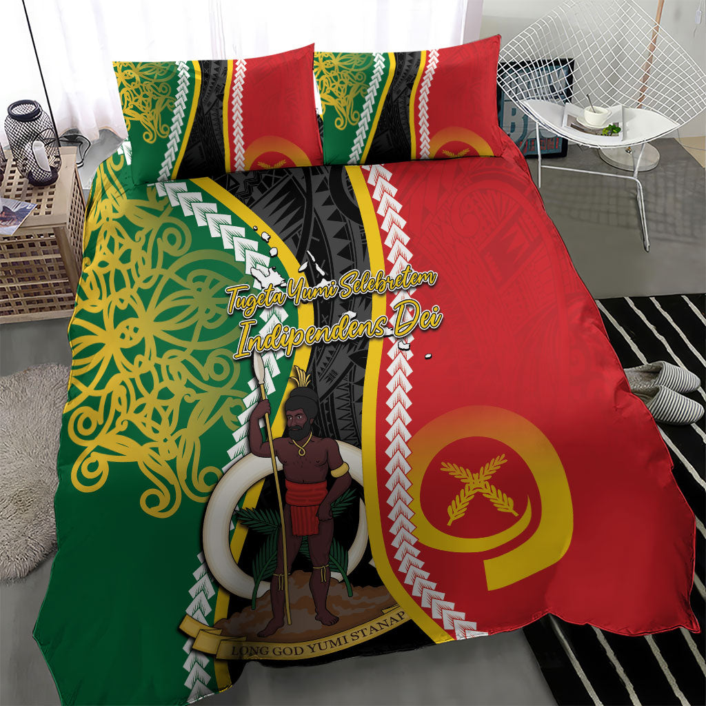 Ni-Vanuatu Indipendens Dei Celebretem Bedding Set Yumi Yumi Yumi