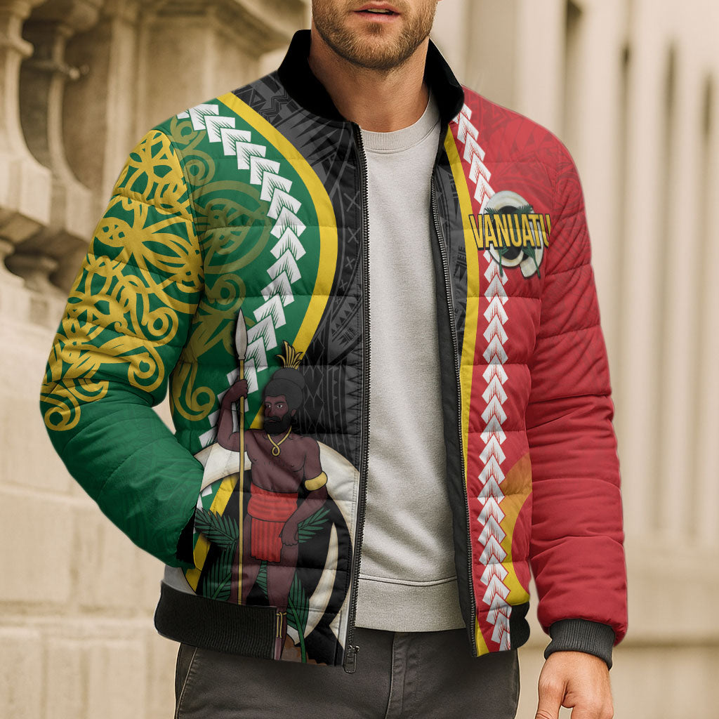 Ni-Vanuatu Indipendens Dei Celebretem Bomber Puffer Jacket Yumi Yumi Yumi