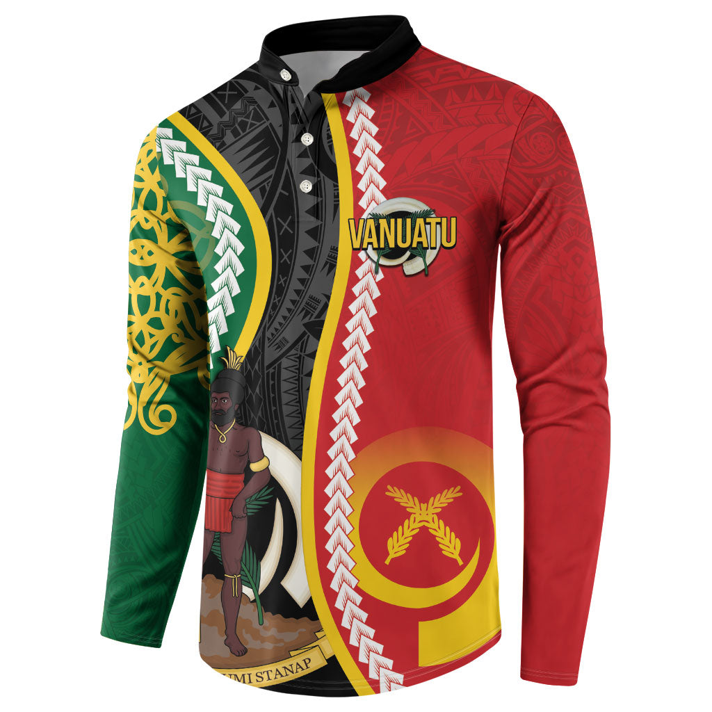 Ni-Vanuatu Indipendens Dei Celebretem Button Sweatshirt Yumi Yumi Yumi