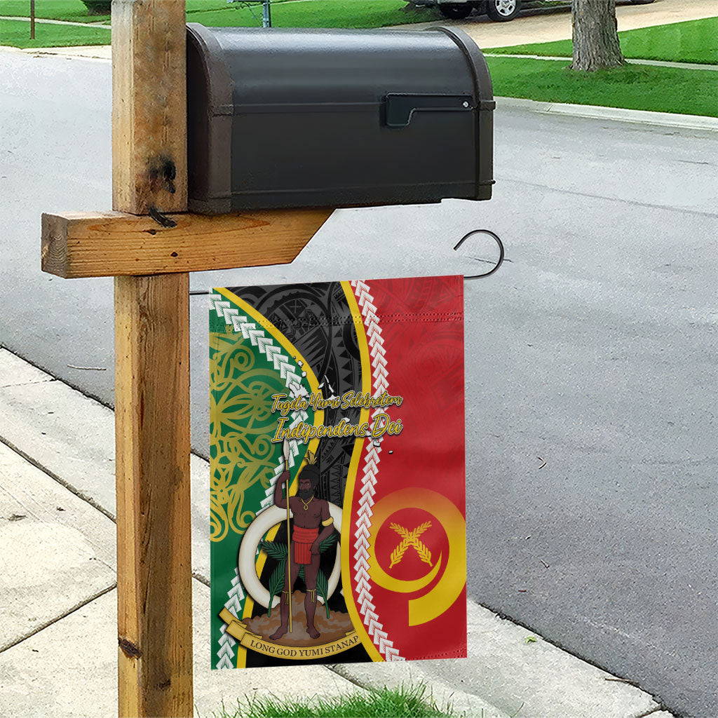 Ni-Vanuatu Indipendens Dei Celebretem Garden Flag Yumi Yumi Yumi