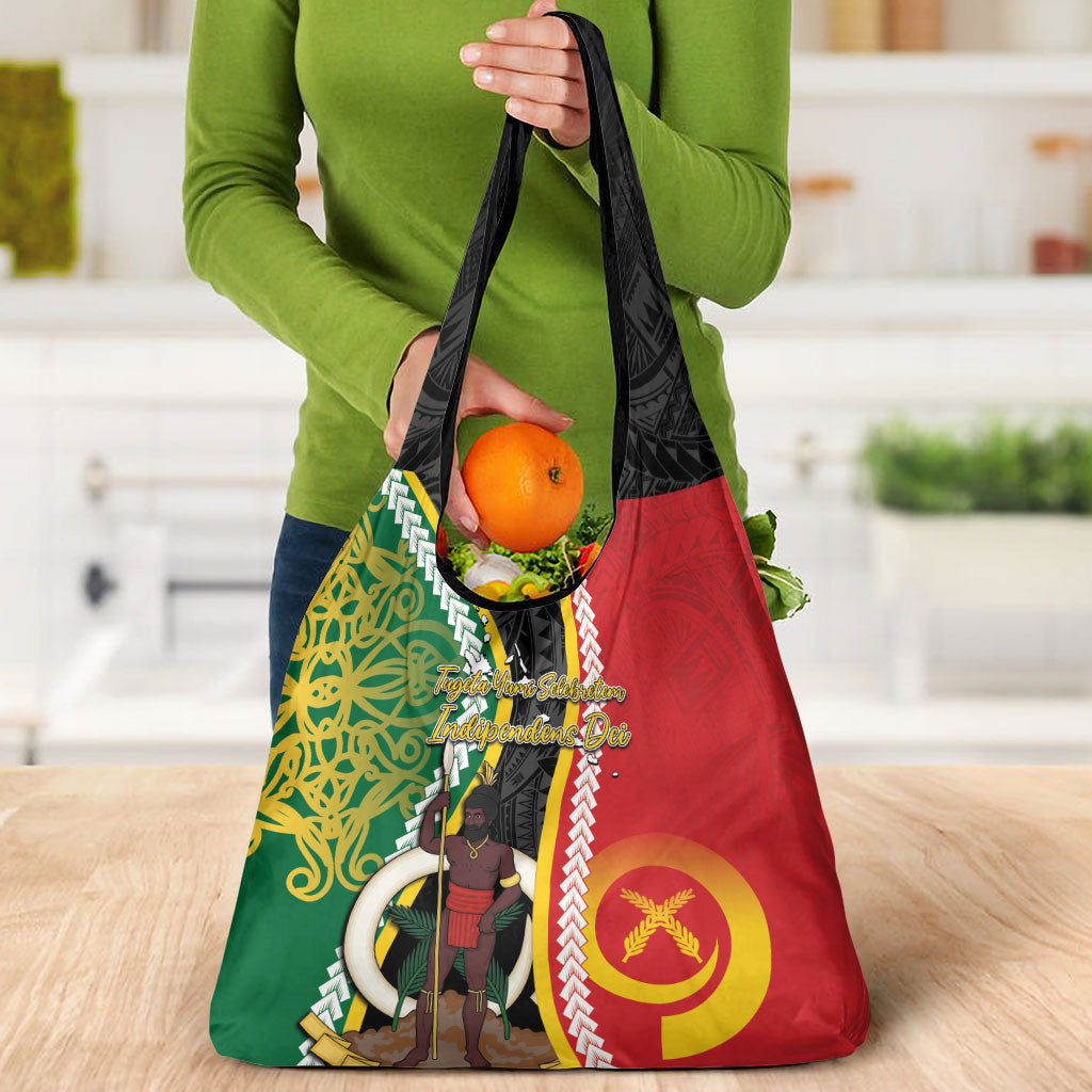 Ni-Vanuatu Indipendens Dei Celebretem Grocery Bag Yumi Yumi Yumi