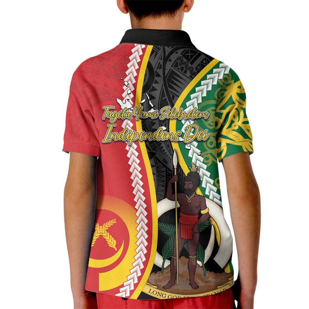 Ni-Vanuatu Indipendens Dei Celebretem Kid Polo Shirt Yumi Yumi Yumi