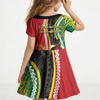 Ni-Vanuatu Indipendens Dei Celebretem Kid Short Sleeve Dress Yumi Yumi Yumi
