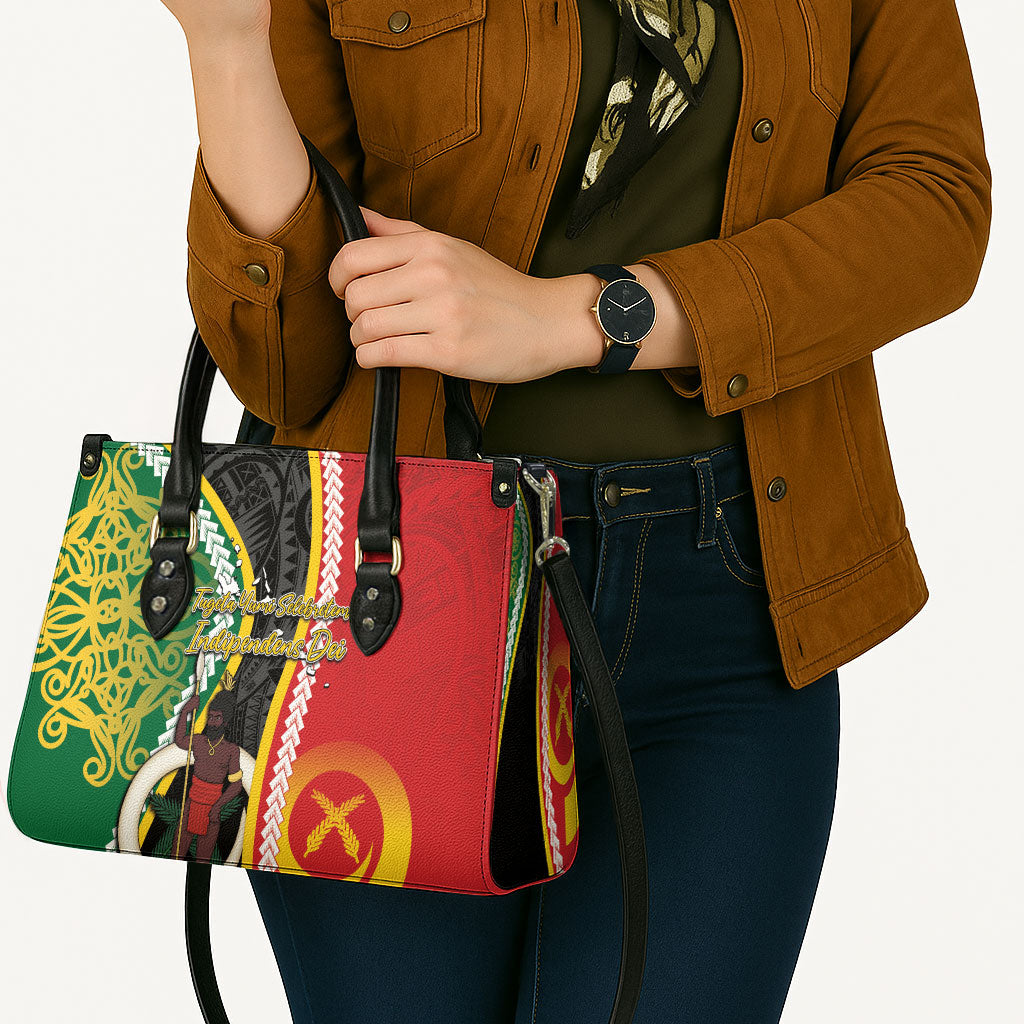 Ni-Vanuatu Indipendens Dei Celebretem Leather Bag Yumi Yumi Yumi