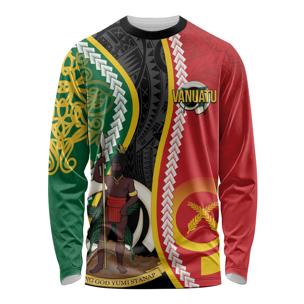Ni-Vanuatu Indipendens Dei Celebretem Long Sleeve Shirt Yumi Yumi Yumi