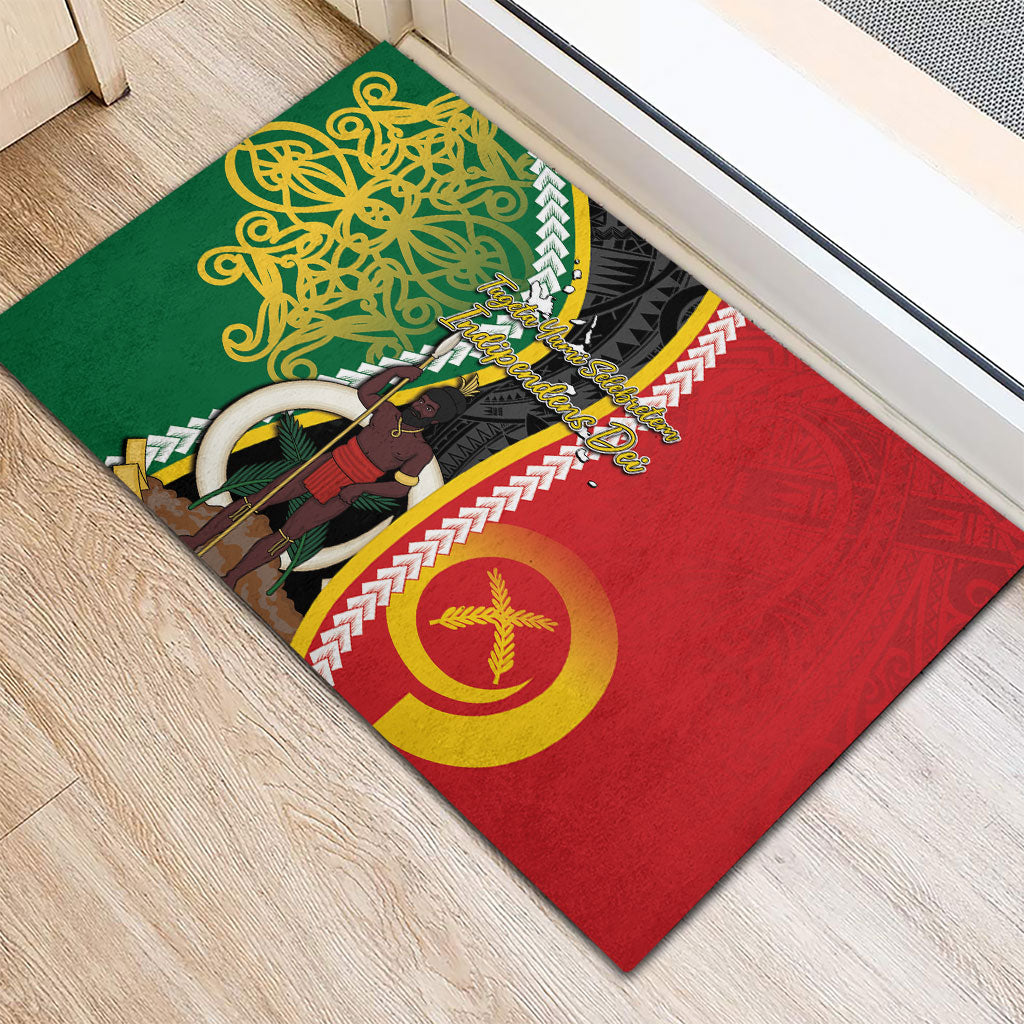 Ni-Vanuatu Indipendens Dei Celebretem Rubber Doormat Yumi Yumi Yumi