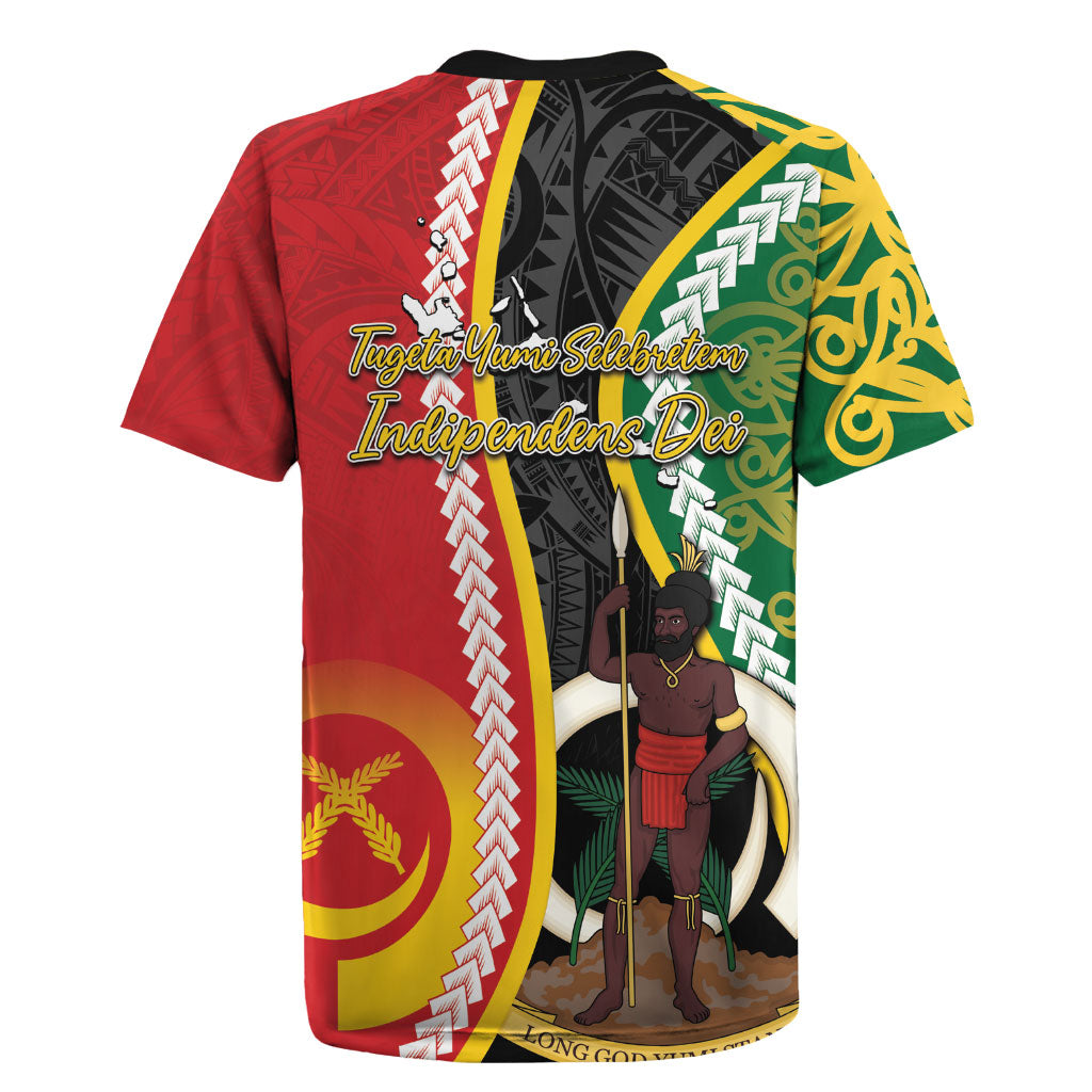Ni-Vanuatu Indipendens Dei Celebretem Rugby Jersey Yumi Yumi Yumi