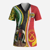 Ni-Vanuatu Indipendens Dei Celebretem Scrub Top Yumi Yumi Yumi
