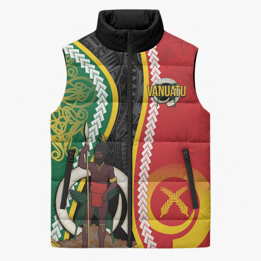 Ni-Vanuatu Indipendens Dei Celebretem Sleeveless Puffer Jacket Yumi Yumi Yumi