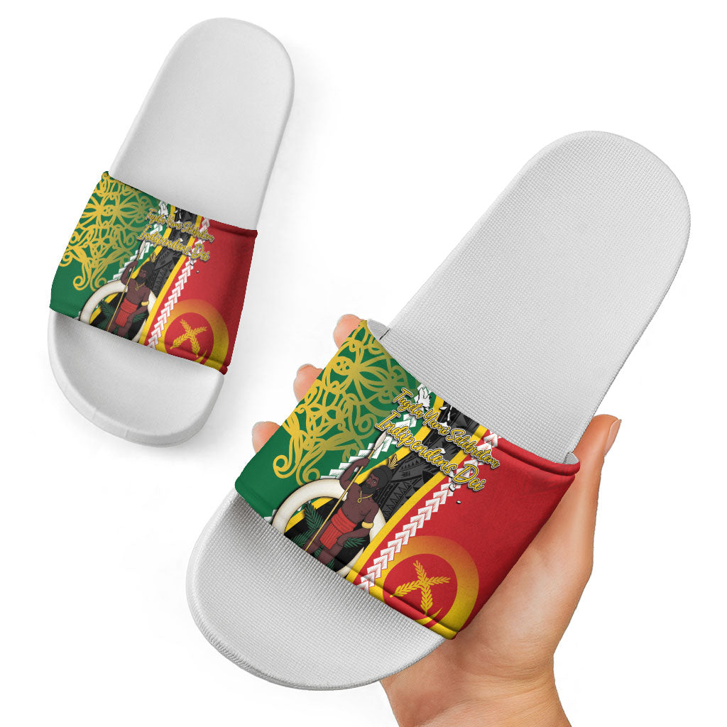 Ni-Vanuatu Indipendens Dei Celebretem Slide Sandals Yumi Yumi Yumi