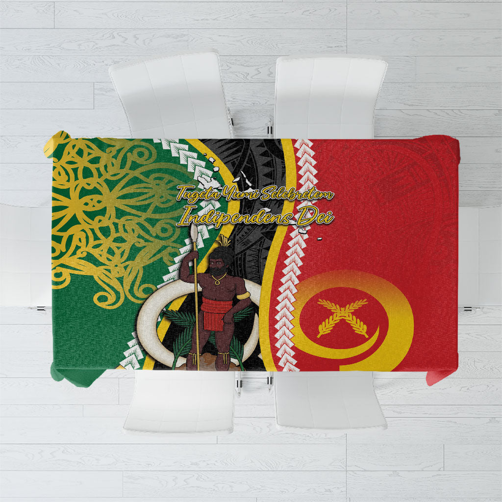 Ni-Vanuatu Indipendens Dei Celebretem Tablecloth Yumi Yumi Yumi