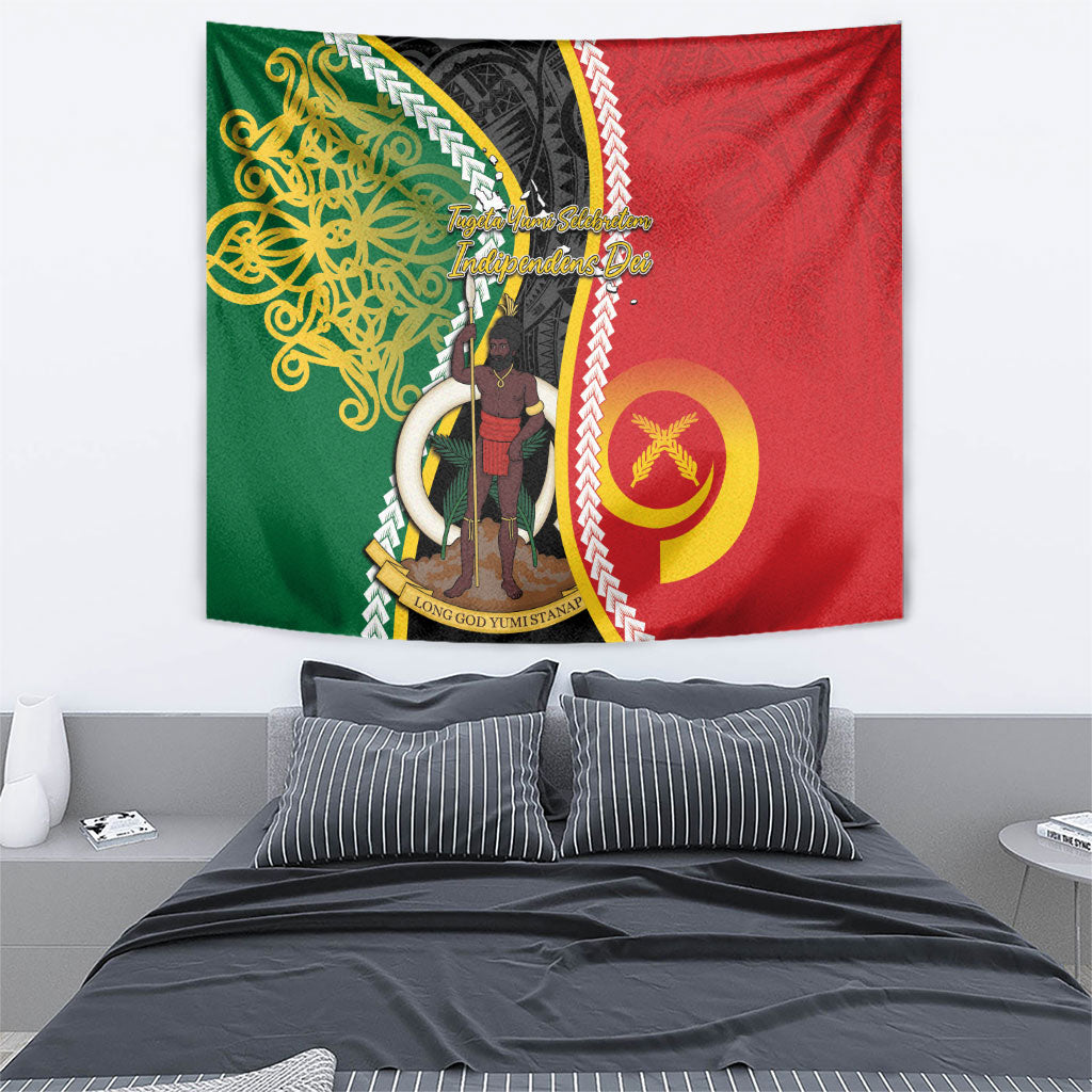 Ni-Vanuatu Indipendens Dei Celebretem Tapestry Yumi Yumi Yumi