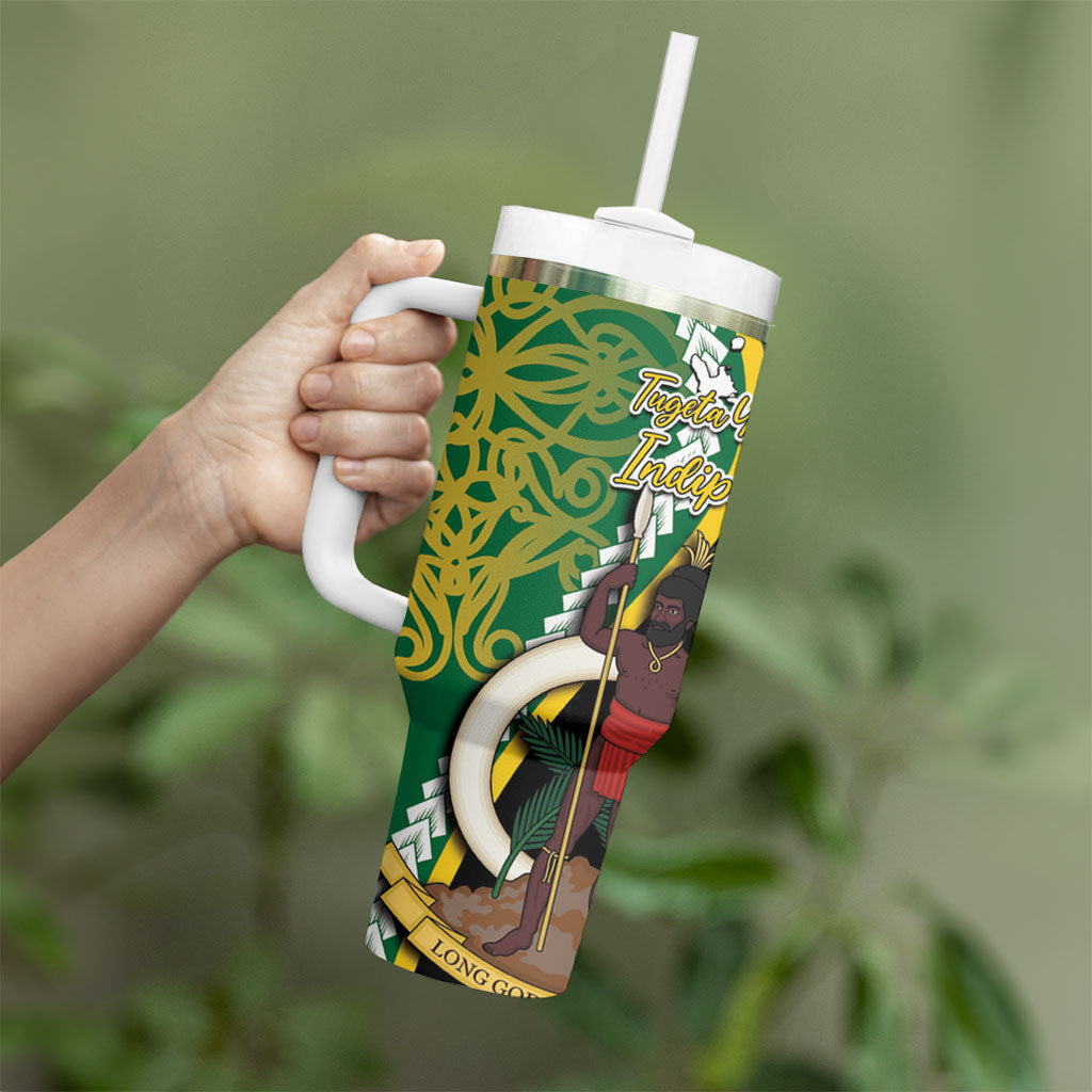 Ni-Vanuatu Indipendens Dei Celebretem Tumbler With Handle Yumi Yumi Yumi