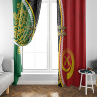 Ni-Vanuatu Indipendens Dei Celebretem Window Curtain Yumi Yumi Yumi