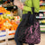 Polynesian Pink Power Grocery Bag Breast Cancer Ribbon Turtle and Flowers